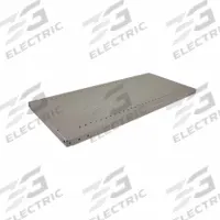 LYON Shelf: 36 in Overall Wd, 18 in Overall Dp, Solid Shelf, 20 ga, Gray, 850 lb Shelf Capacity (MPN DDJ1021171UP). Key specifications — attr37155: Gray; attr37156: Powder Coated; attr55828: (4) Shelf Clips; attr37160: Steel; attr33654: LYON.