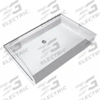 FIAT PRODUCTS Shower Floor: Rectangle, Barrier Free Threshold, Terrazzo, 36 in Overall Lg (MPN WTR5007081). Key specifications — Material: Terrazzo; Drain Location: Center; Brand: FIAT PRODUCTS.