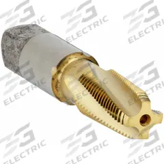 WIDIA GTD Spiral Flute Tap: 1/8"-27 NPT, 4 Flute, Taper Chamfer, TiN Coated Cobalt (MPN VTSFT8002)