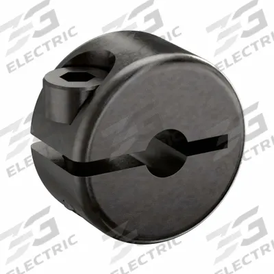 RULAND MANUFACTURING Shaft Collar: 1-Piece, Metric, Round, Clamp-On, 4 mm Bore Dia - Steel Shaft Collars