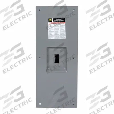 SQUARE D Circuit Breaker Enclosure: 3 Spaces, 225 A Amps, Flush Mounting - Q-Frame Square D Circuit Breaker Enclosures