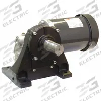 DAYTON AC Gearmotor: Right Angle, Single Output Shaft, 3-Phase, TEFC, 30 RPM, 876 in-lb Max Torque (MPN 4FDY8). Key specifications — Brand: DAYTON; Full Load Current: 2.7-3.0/1.5 A.