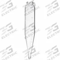 KIMBLE Centrifuge Tube: 100 mL, Centrifuge Tube, 37 mm Body Dia, 203 mm Overall Ht, Colorless, Round (MPN 45240-100). Key specifications — Graduated: Yes; Includes Closure: No; Body Color: Colorless; Brand: KIMBLE; Bottom Shape: Round.