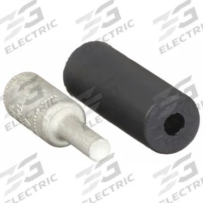 BURNDY Compression Pin Terminal: 2 AWG Pin Size - Pin Terminal Compression Adapters