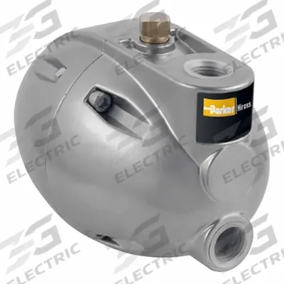Parker Mechanical Zero Loss Drain: 1 in FNPT Inlet Size, 1/2 in FNPT Outlet Size - Mechanical Float Zero-Loss Condensate Drains