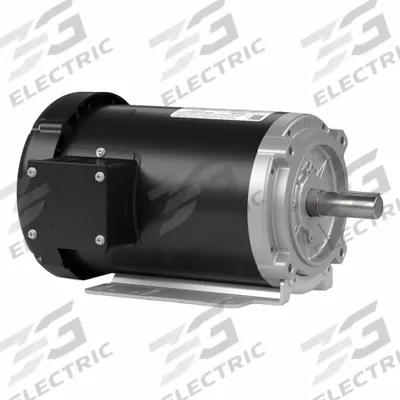 LEESON General Purpose 3 Phase: Universal Mount, Open Drip Proof, 3/4 hp, 208-230/460V AC - Universal Mount 3-Phase General Purpose AC Motors