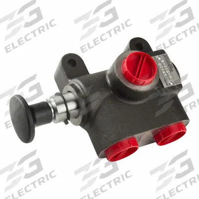 DELAVAN AG PUMPS Hydraulic Selector Valve: Three-Way / Two Positions, 30 gpm, 3,000 psi - Manual Hydraulic Selector Valves