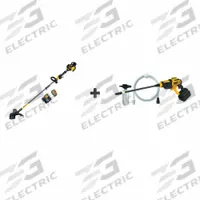 DEWALT String Trimmer Kit: 20V MAX*, Power Cleaner and Trimmer, 15 in String Trimmer Cutting Wd (MPN DCST970X1S/DCPW550B). Key specifications — Battery Capacity: 9.0 Ah; Combo Type: Power Cleaner and Trimmer.