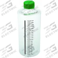 Roller Bottle: Polystyrene, 67.62 fl oz Capacity - oz, 2 L Capacity - mL, Closure Included, Sterile (MPN 229584). Key specifications — Graduated: Yes; Closure Type: Cap; Body Color: Colorless; Closure Liner Material: Polystyrene; Brand: APPROVED VENDOR.