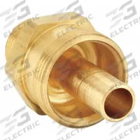 TRAMEC SLOAN Male Connector: NPT, Brass (MPN 2ZJF6). Key specifications — Type: NPT; Material: Brass; Brand: TRAMEC SLOAN; Accessory Type: Connector; Fitting Gender: Male; Includes: Sleeve.