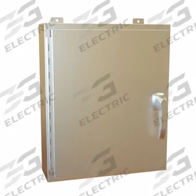 HAMMOND Electrical Enclosure: Stainless Steel, 24 in x 20 in x 6 in, NEMA 12/13/3R/4/4X - Stainless Steel Enclosures