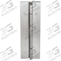 MARKAR Piano Hinge: Stainless Steel, 8 ft Leaf Ht, 1 11/16 in Leaf Wd, Screw-On (MPN FS302-002-630-HT-MP). Key specifications — Material: Stainless Steel.