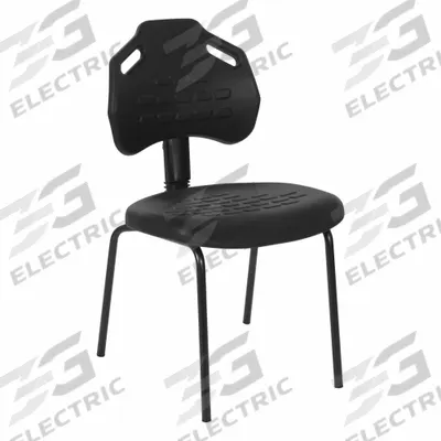 OFFICE STAR PRODUCTS Office Chair: Black, Black, Back Ht Adjustment - Guest & Side Chairs