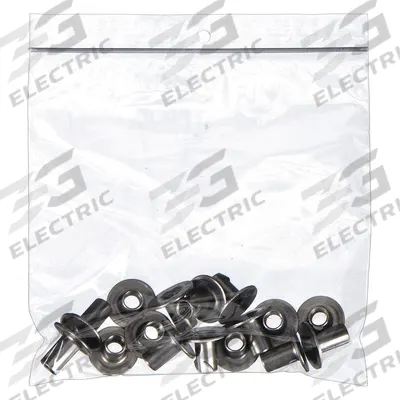 APPROVED VENDOR Reclosable Bag: 2 mil Thick, 6 in Wd, 6 in Lg, Hang Hole Included - Hang-Hole Reclosable Poly Bags
