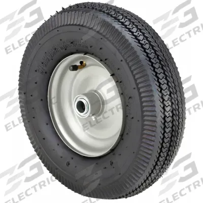 APPROVED VENDOR Pneumatic Wheel: 12 1/4 in Wheel Dia., 3 1/2 in Wheel Wd, Rubber - Pneumatic Wheels