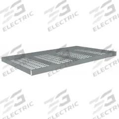 TENNSCO Shelf: 84 in x 42 in, 1,750 lb Load Capacity, Steel, 5 ga Decking, Gray, Shelf (MPN ZLCS-8442W). Key specifications — Decking Material: Steel; Includes: (4) Beams; Decking Finish: Zinc Plated; Shelf Configuration: Single Straight; Color: Gray; Frame Material: Steel; Brand: TENNSCO; Frame Finish: Zinc Plated.
