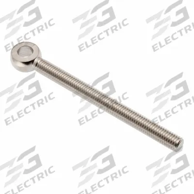 AMPG Fixed Rod End: Stainless Steel, Plain, 6 in Hole Center-to-End Lg, Right Hand - Stainless Steel Male Threaded Fixed Rod Ends