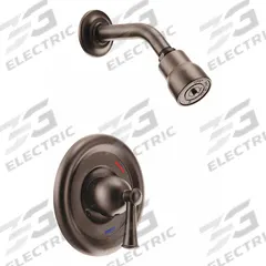 CFG Shower Faucet: Capstone, 2.5 gpm Fixed Showerhead Flow Rate, Brass, Old World Bronze Finish (MPN T41315COWB). Key specifications — Showerhead Material: Brass; Series: Capstone.