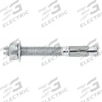 DEWALT Wedge Anchor: 5 1/2 in Overall Lg, 3/4 in Dia, 3/4"-10 Thread Size, 3 1/4 in Thread Lg, 20 PK (MPN 7442SD2-PWR). Key specifications — Brand: DEWALT; Anchor Type: Wedge; Finish Type: Zinc Plated.