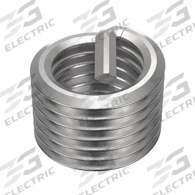 APPROVED VENDOR Helical Insert: Tanged Tang Style, Free-Running, M10-1.25 Thread Size, Plain - Free-Running Tanged Helical Inserts