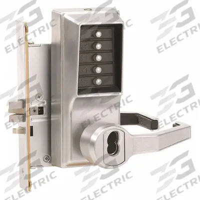 SIMPLEX Mechanical Keyless Access Control Lock: Chrome (MPN R8146S-26D-41) - Mechanical Keyless Access Locksets