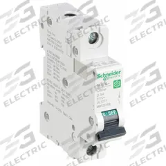 SCHNEIDER IEC Supplementary Protector: 3 A Amps, 60V DC, 14kA at 120/240V AC, Screw Clamp, C60SP, D (MPN M9F23103). Key specifications — Brand: SCHNEIDER; Terminal Connection: Screw Clamp; DC Voltage Rating: 60V DC; Max. AIR Rating: 14kA at 120/240V AC; Series: C60SP; AC Voltage Rating: 240/415V AC; Curve Type: D.