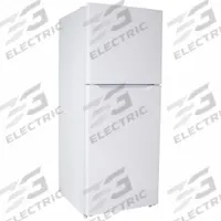 DANBY Top-Freezer Refrigerator: White, 10.1 cu ft Total Capacity, 8 Shelves, 9 to 16.9 cu ft (MPN DFF101B1WDB). Key specifications — attr440554: No; attr440533: White; attr440537: Automatic; attr440583: 115V AC; attr440543: No; attr440540: Swing; attr440532: DANBY.