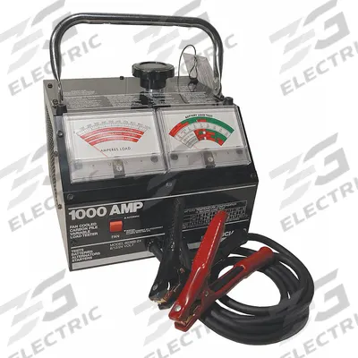 ASSOCIATED EQUIP Battery Tester: Battery Load Tester, Battery Load Tester, 18 in Overall Wd - Analog Display Battery Testers