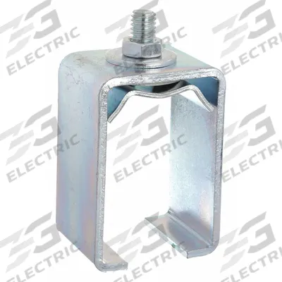 APPROVED VENDOR Track Union Bracket: 2 1/4 in Wd, 3 5/16 in Ht - Hanging Door Track Brackets