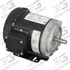 LEESON General Purpose Motor: C-Face/Rigid Base Mount, Totally Enclosed Fan Cooled, 1/3 hp, 575V AC (MPN 056T34F15666). Key specifications — Brand: LEESON; Nameplate Voltage @ 60 Hz: 575V AC; Full Load Current @ 60 Hz: 1.1 A; Nameplate RPM @ 60 Hz: 3,450 RPM; Motor Enclosure: TEFC.