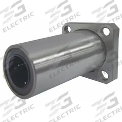 NB Linear Square Flange Mount Bearing: Twin, SWK-W, 5/8 in ID, 2 in Flange Wd (MPN SWK10GWUU). Key specifications — Material: Resin.