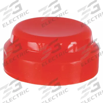 SCHNEIDER Boot: Non-Illuminated Push Buttons, Red - Boots & Covers