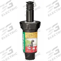 RAIN BIRD Spray Head for Shrubs: Adj, 12 to 15 ft, 2.6 to 3.7 gpm, 25 to 60 psi (MPN 1802VANS). Key specifications — Throw Radius: 12 to 15 ft; Brand: RAIN BIRD; Flow Rate: 2.6 to 3.7 gpm; Pattern: Adjustable; Pressure Range: 25 to 60 psi; Sprinkler Head or Nozzle Type: Pop-Up Spray Head.