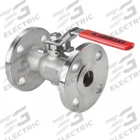 KECKLEY Manual Two-Way Ball Valve: 1 in, 316 Stainless Steel, Straight, Class 150 Flange, One-Piece (MPN BVF1RF2RSSRGSL-100). Key specifications — Brand: KECKLEY; Handle: Locking Lever.