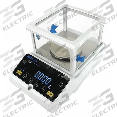 ADAM EQUIPMENT Compact Bench Scale: 620 g Capacity, 0.001 g Readability, 0.002 g Repeatability - Precision Lab Balances