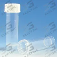 GLOBE SCIENTIFIC Test Tube: Test Tube, Polypropylene, 5 mL Capacity - mL, 0.17 oz Capacity - oz (MPN 6101C). Key specifications — Brand: GLOBE SCIENTIFIC; Graduated: Yes; Closure Color: White; Includes Closure: Yes; Body Color: White; Bottom Shape: Conical; Body Material: Polypropylene.