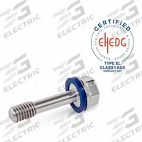 Hygienic Hex Head Screws: Stainless Steel, Partially Threaded, M10, 12 mm Min Thread Lg, Grade 316L (MPN 1582-M10-50-PL-H-1). Key specifications — Brand: JW WINCO; Washer Type: FDA-Approved Pre-Mounted Sealing.