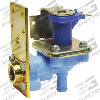 ROBERTSHAW Dishwasher and Ice Maker Water Valve: 3/8 in ID Hose, IMV-2201 - Plumbing