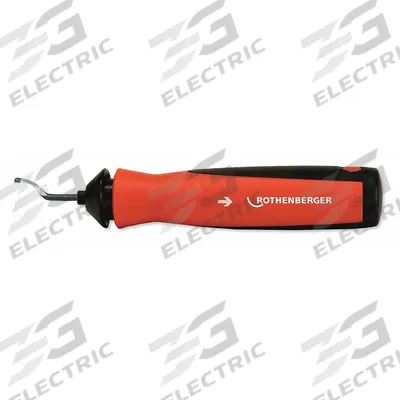 ROTHENBERGER Deburring Tool: Red (MPN 21655) - Replaceable-Blade Hand Deburring Tools