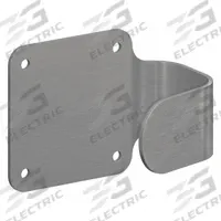 IVES Door Pull: 4 in Wd, 5 1/8 in Ht, Stainless Steel (MPN AP101 630). Key specifications — Material: Stainless Steel; Operation Type: Arm Pull; Brand: IVES.