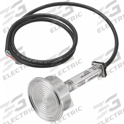 ASHCROFT Sanitary Pressure Transmitter: 2 in Triclamp, 0 to 200 psi, 4 to 20mA DC - Sanitary Pressure Transmitters with Cable & Wire Leads