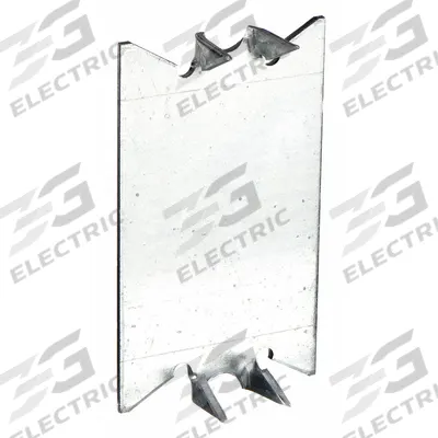RACO Cable Protection Plate: Steel, Silver, Single and Two Gang Boxes - Cable Protection Plates