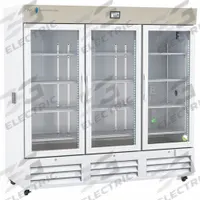 AMERICAN BIOTECH SUPPLY Chromatography Refrigerator: 72 cu ft, Upright, 1°C to 10°C, Swing Glass (MPN ABT-HC-CP-72-TS). Key specifications — Door Opening Style: Right; Color: White; Alarm Type: Door Ajar; Manufacturer Part Number: ABT-HC-CP-72-TS; Brand: AMERICAN BIOTECH SUPPLY; Product Type: Chromatography Refrigerator; Door Type: Swing Glass; Refrigerant Type: R-290.
