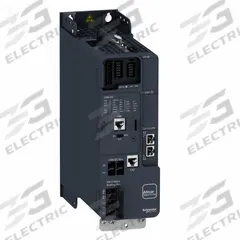 SCHNEIDER Variable Frequency Drive: In Phase Three, Out Phase Three, 2 hp, IP21, No Bypass, Machine (MPN ATV340U15N4S). Key specifications — Style: Compact; Color: Black/Green; Output Phase: Three.
