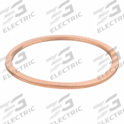APPROVED VENDOR Sealing Washer: M45 Screw Sz, Copper, Copper Seal, 45 mm Inside Dia, 52 mm Outside Dia - Single-Piece Sealing Washers