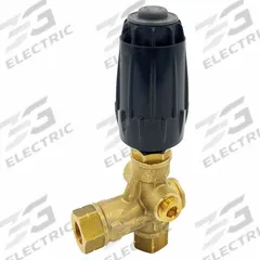 DAYTON Valve: 3/8 in Bypass Connection Size, Brass, 4,500 psi Max. Op Pressure, 6 3/4 in Overall Ht (MPN 1MDA4). Key specifications — Brand: DAYTON.