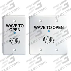 BEA Wave to Open Touchplate: 4 1/2 in Ht, 2 3/4 in Wd (MPN 10MS31U-W). Key specifications — Product Type: Wave to Open Touchplate; Brand: BEA.