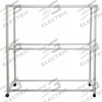 CHAMPION SPORTS Ball Rack: 62 in Overall Lg, 19 in Overall Wd, 67 in Overall Ht, White (MPN FPR1)