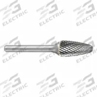 SGS PRO Carbide Bur: Ball-Nosed Tree, SF-51, Double Cut, 1/4" x 1/2" Head, 1/8" Shank (MPN 13728). Key specifications — Trade Number: SF-51; Brand: SGS PRO.