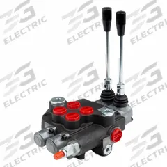CHIEF Hydraulic Directional Control Valve: Four-Way / Three Positions, Tandem Center, 2 Spools (MPN 220900). Key specifications — attr1017968: CHIEF; attr1017969: Tandem Center; attr1018005: Spring Center To Neutral.